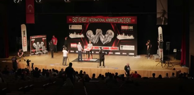 Dünya Bilek Güreşi Şampiyonları Türkiye’de.  EAST vs WEST ARMWRESTLING CHAMPIONSHIP 2 (12.02.2022)